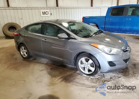 2011 Hyundai Elantra Gls from USA, damaged, VIN 5NPDH4AE5BH060261